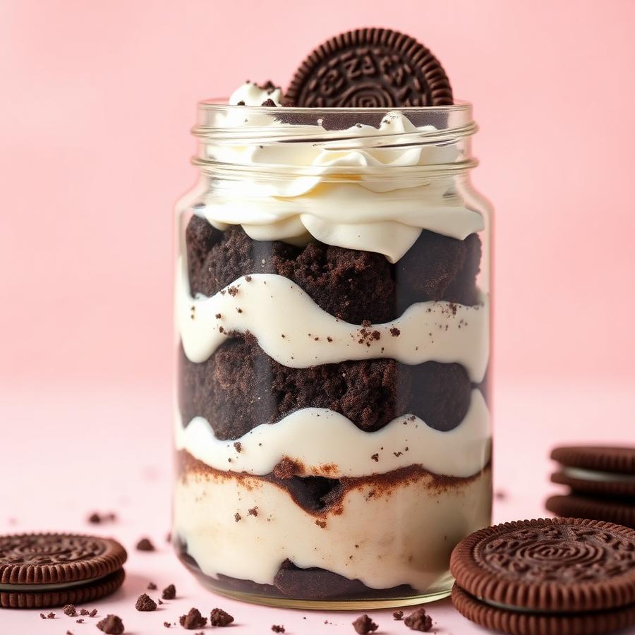 Oreo Cake Jar